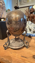 Victorian Silver Bird Nest Egg Coddler